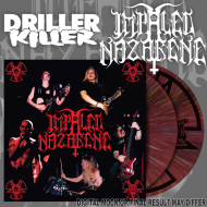 IMPALED NAZARENE / DRILLER KILLER Impaled Nazarene vs Driller Killer LP CHERRY [VINYL 12'']